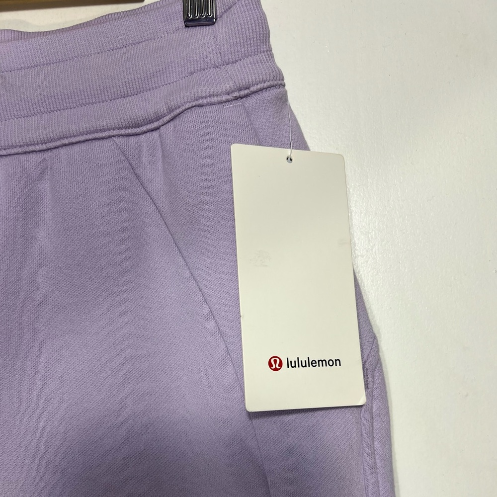 NWT Lululemon Scuba Mid-Rise Wide-Leg  Lilac Ethe Pant *Regular size M - Picture 7 of 13